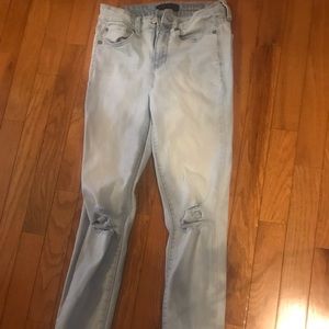 High wasted jeggings